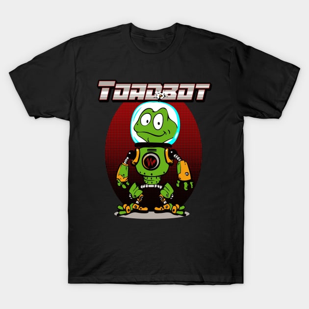 Robot Toad T-Shirt by King Stone Designs
